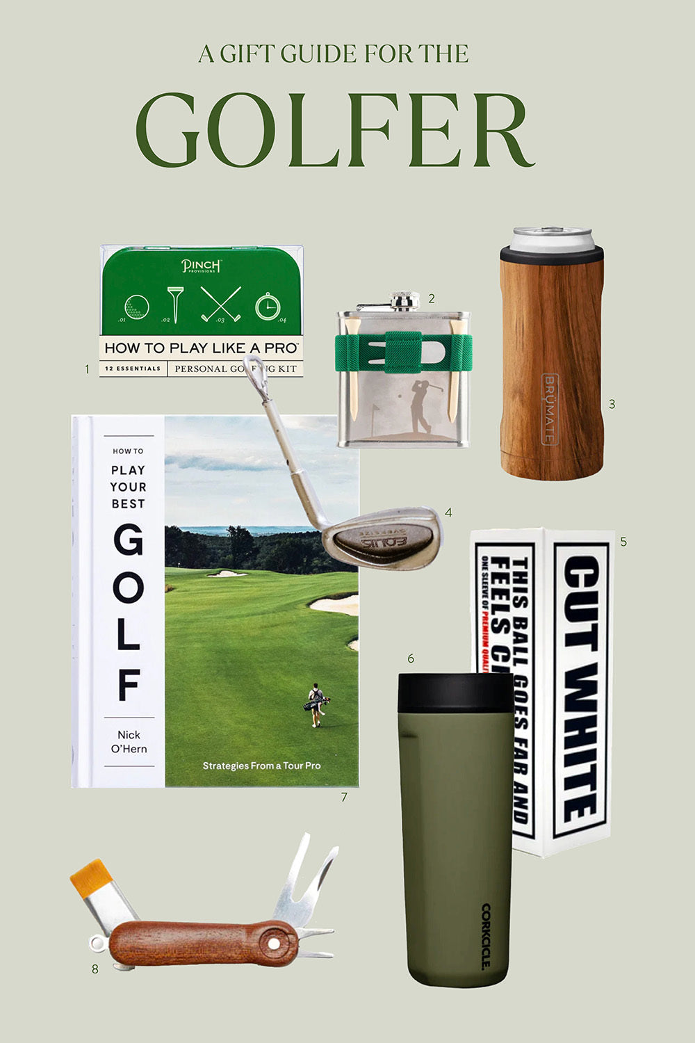 a GIFT GUIDE FOR: the GOLFER