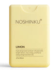 Noshinku Limon hand sanitizer packaging on a white background