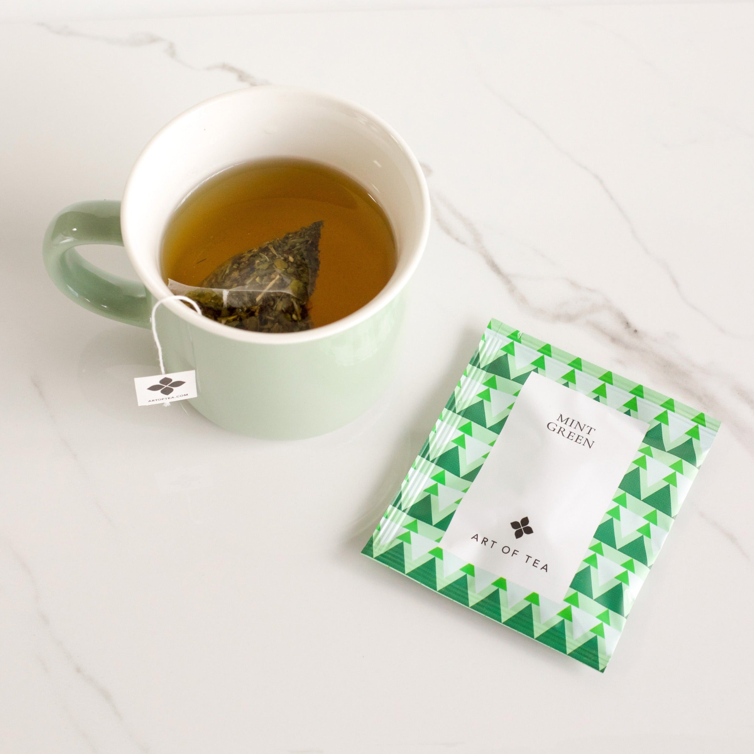 Mint Green Tea Sachet