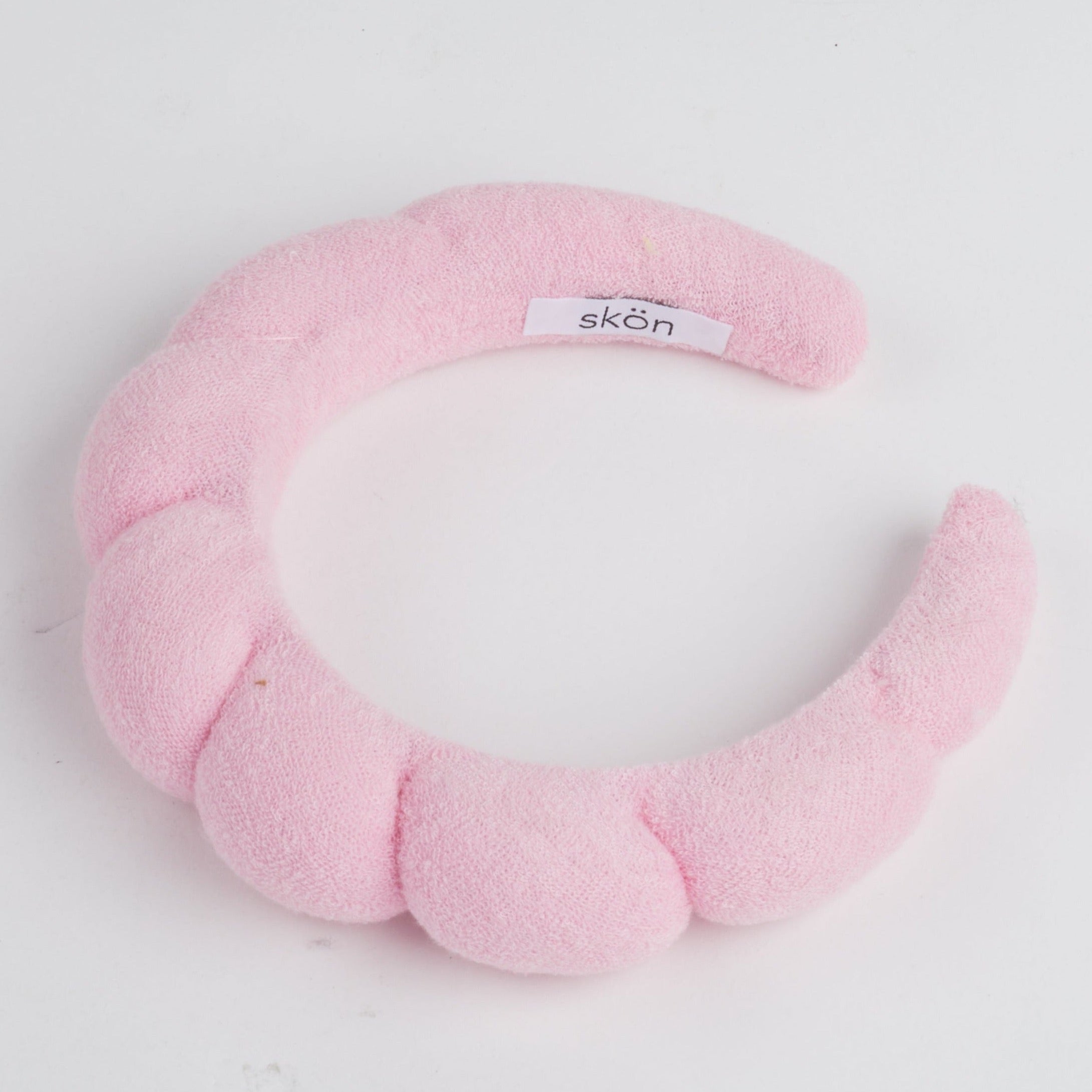 Pink GRWM Terry Cloth Headband - BOXFOX