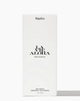 la vie aloha white body glow oil packaging on a white background
