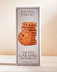 Box of Rustic Bakery Salted Caramel Shortbread on a light background