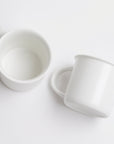 Matte White Ceramic Mugs
