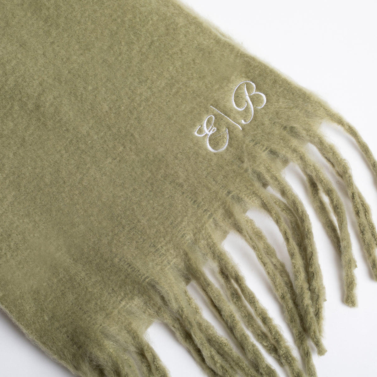 Chunky Winter Scarf - Olive GreenBrady Jones Studio | BOXFOX