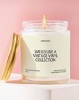 Vintage Vinyl Candle
