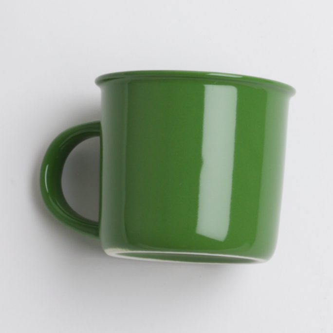 Glossy Green Ceramic Mug