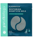 Pair of Blue and Teal patchology restoring night eye gels