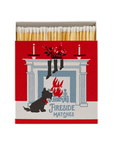 fireside matches on a white background