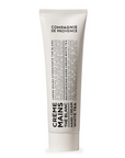 A white squeeze tube of Compagnie de Provence Creme Mains Hand Cream in White Tea scent, shown on a clean white background.