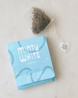 Minty White tea sachet
