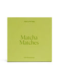 Green box of 'Matcha Matches' by Piecework on a white background