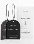 stargazing air fresheners on a white bacgkround