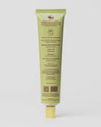 A single tube of green and finished salmon hand cream by Dr. Japara, shown from the back against a light gray background.