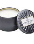Makassar Ebony & Peach Petite Tin Candle - BOXFOX