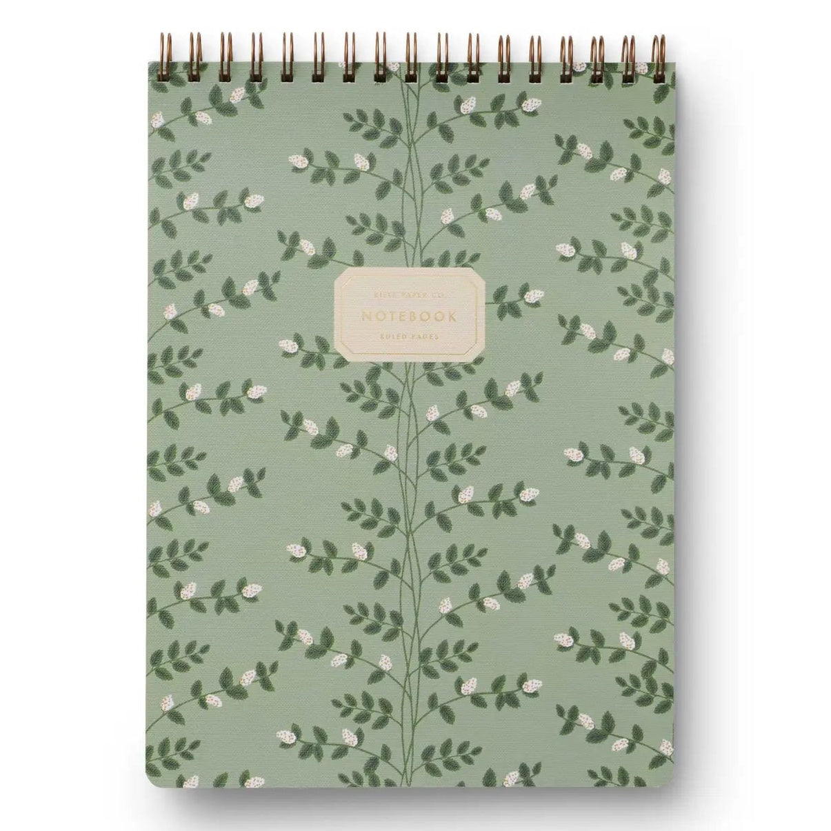 Climbing Vines Large Top Spiral Notebook