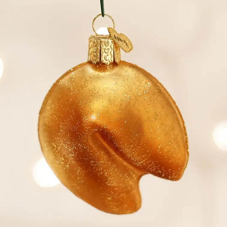 fortune cookie ornament 