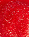 Close up of red scrub