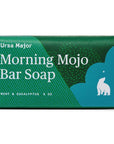 Ursa Major Morning Mojo Bar Soap Dark Green Packaging