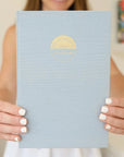 baby blue pregnancy journal