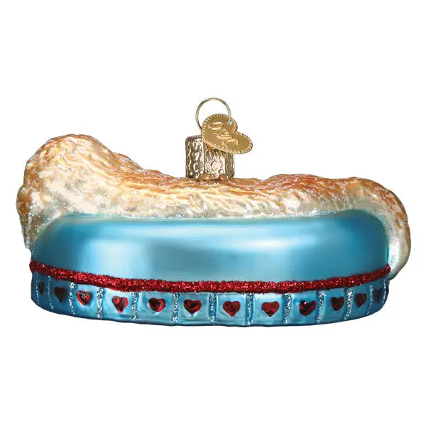 sleepy doodle dog ornament 