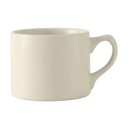 ceramic steakhouse mug on a white bacgkround