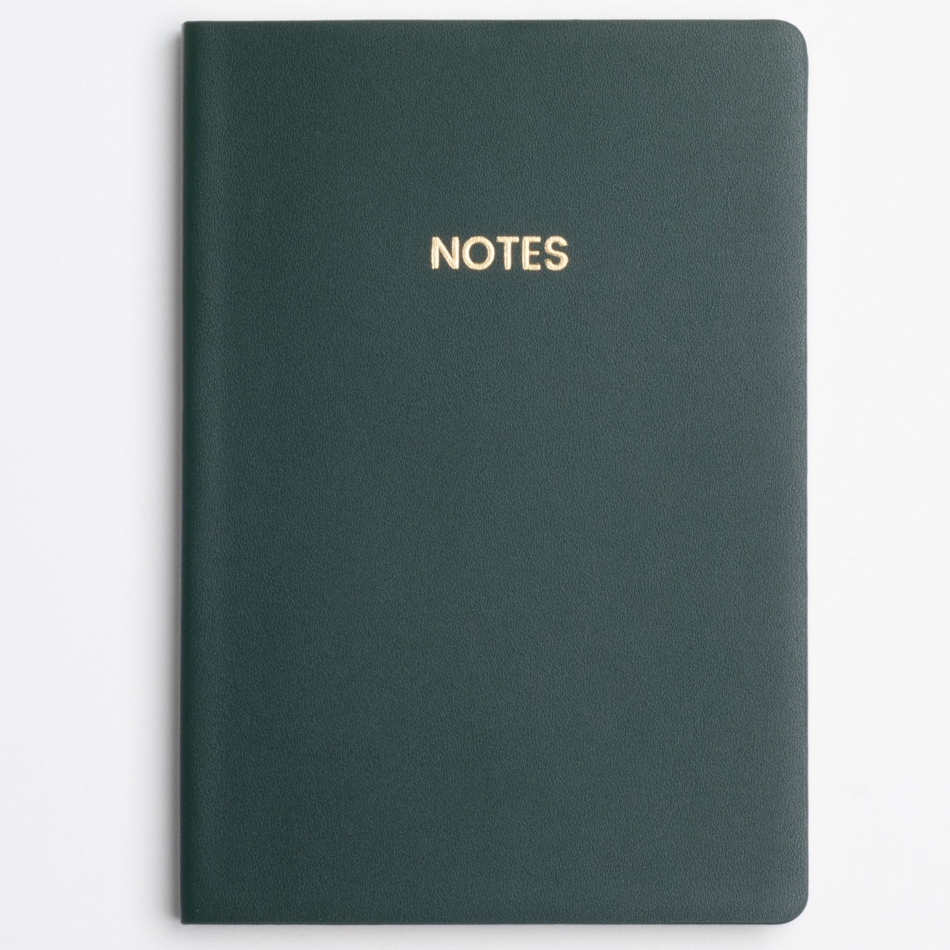 Brady Jones Studio Deep Green Vegan Leather Medium Notebook | BOXFOX