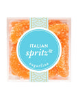 Packaged Italian Spritz gummies with a Sugarfina label on a white background