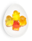 sugarfina spooky ghosts in a white bowl