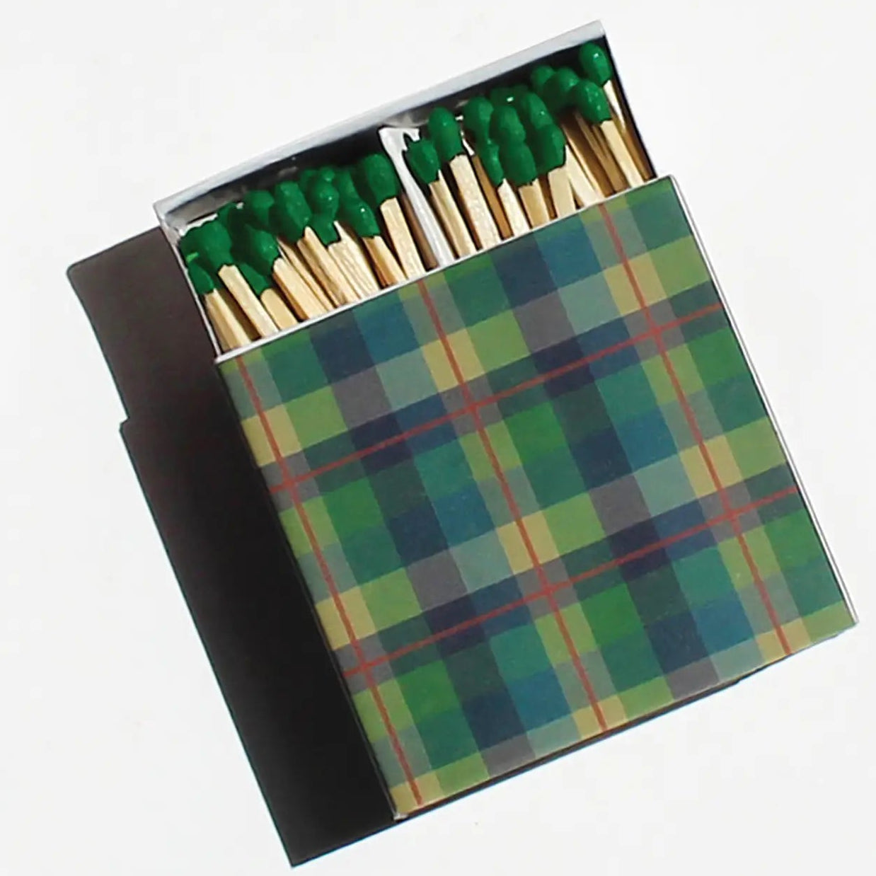 green plaid matchbox 