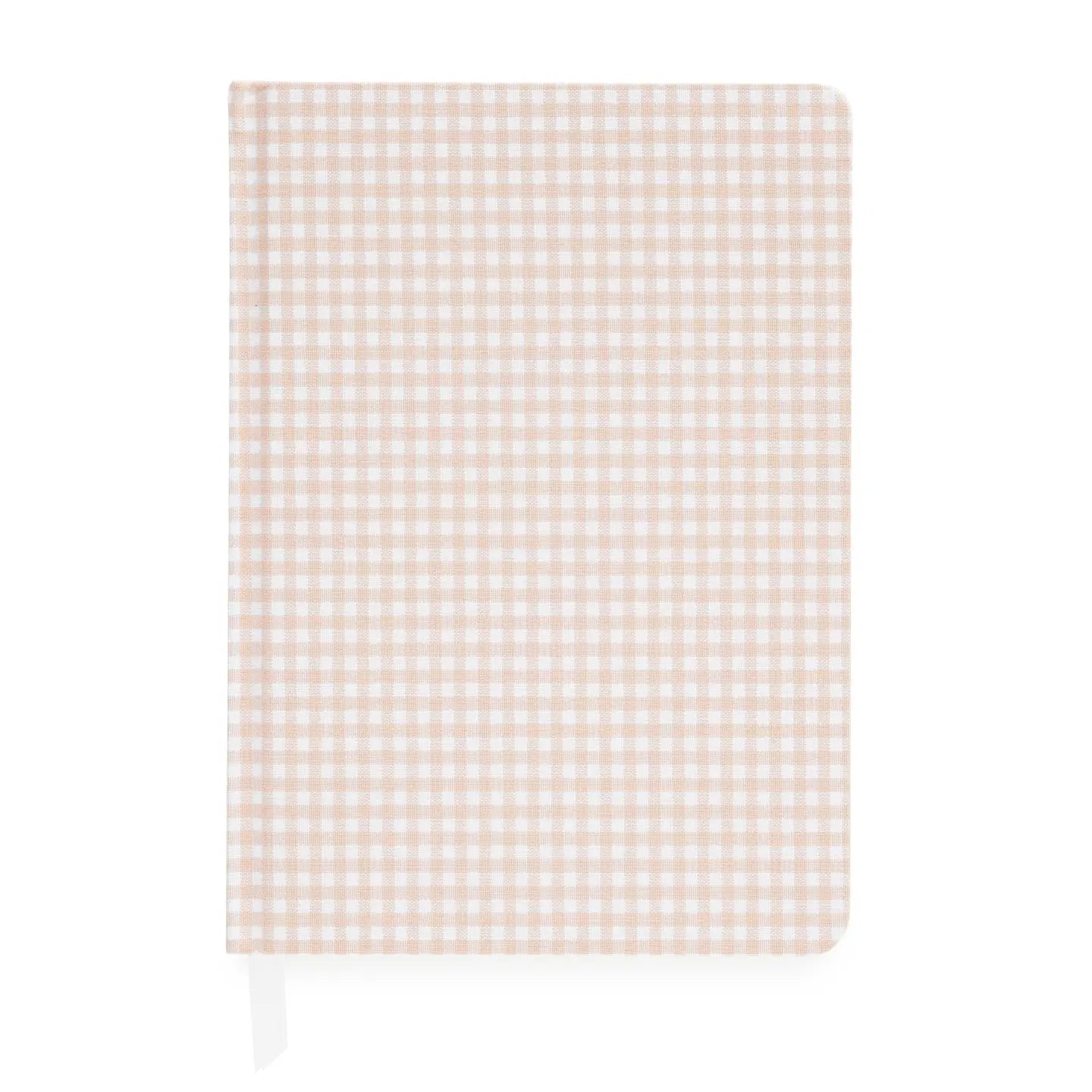 Checkered fabric swatch with a light pattern on a white background