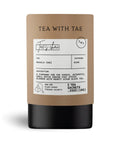 taes black chai on a white background