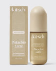 kitsch pistachio latte hair perfume on a white backgrround