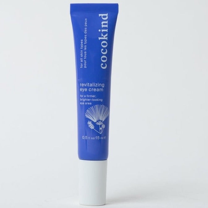 cocokind blue Revitalizing Eye Cream tube