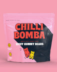 Spicy Gummy Bears pink packaging