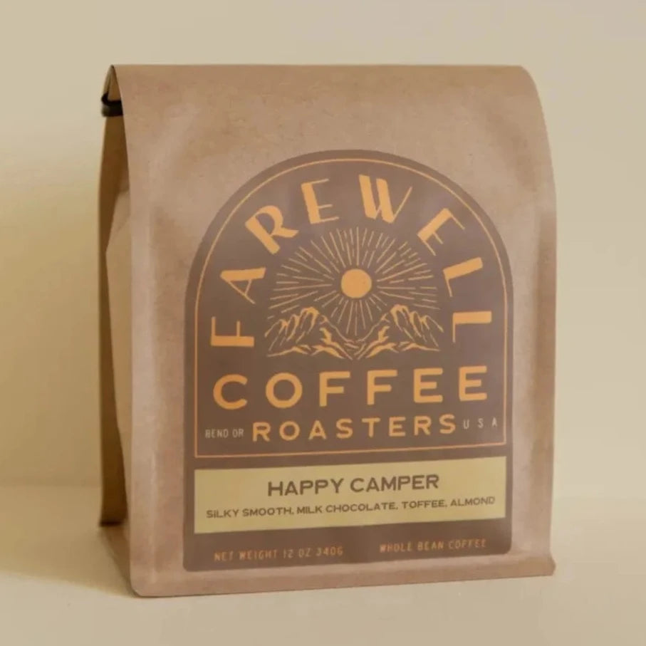 Brown Farewell Coffee bag