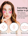 Pink Moisturizing Under Eye Masks