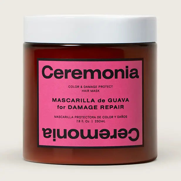ceremonia hair mask on a white background