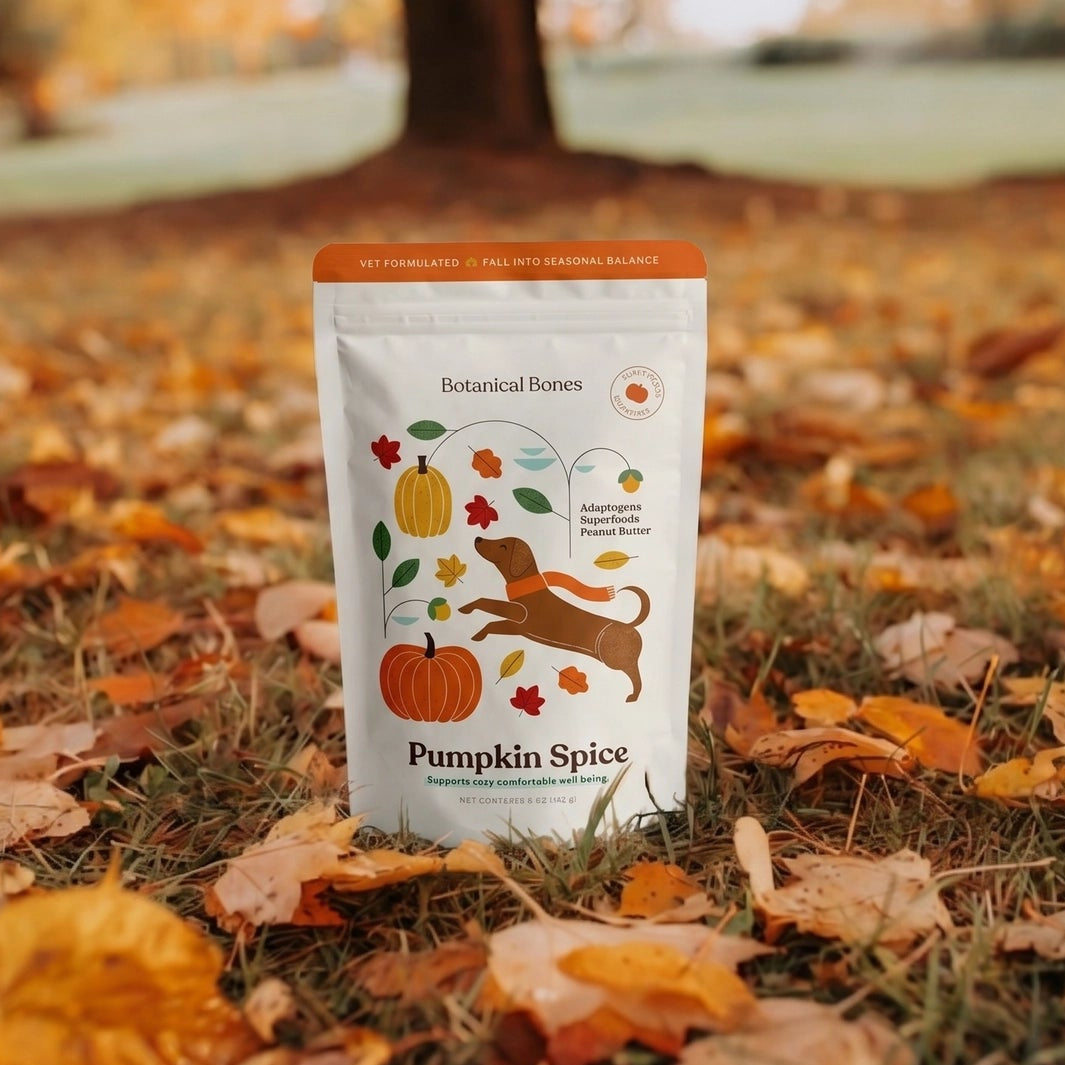 pumpkin spice fall dog treats