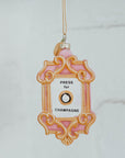 Press for Champagne Ornament - BOXFOX