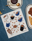 Coffee Swedish Dishcloth