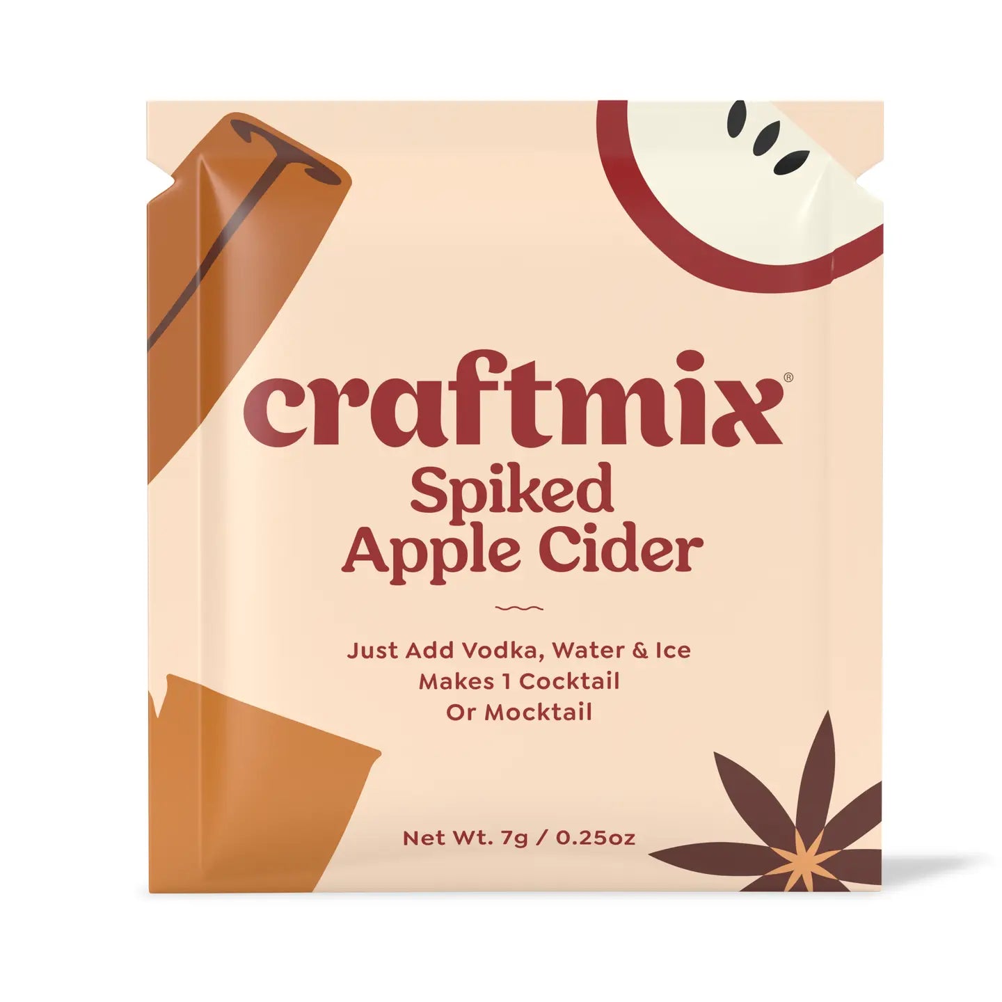 craftmix Spiked Apple Cider package on a white background