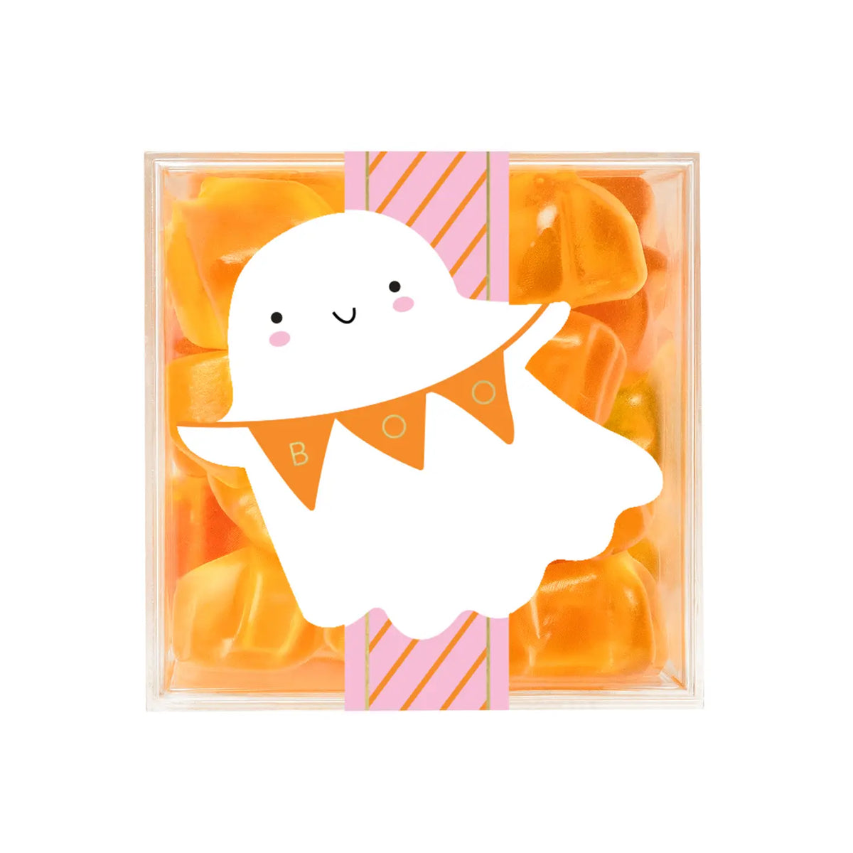 label of sugarfina spooky ghosts