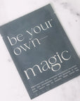 be your own magic sheet mask on a marble background