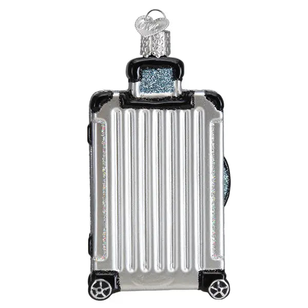 rolling suitcase ornament 
