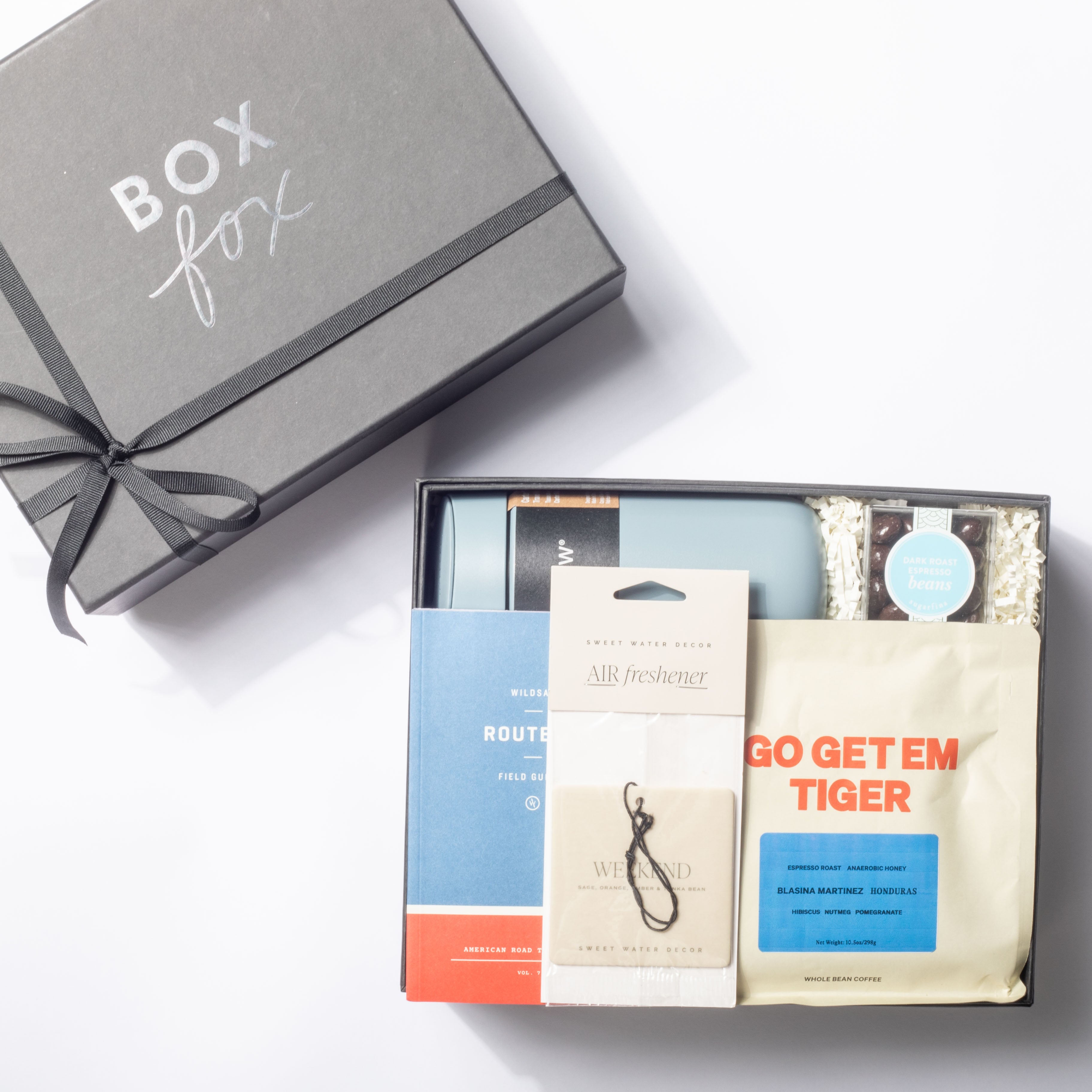 Boxfox cars and coffee box 