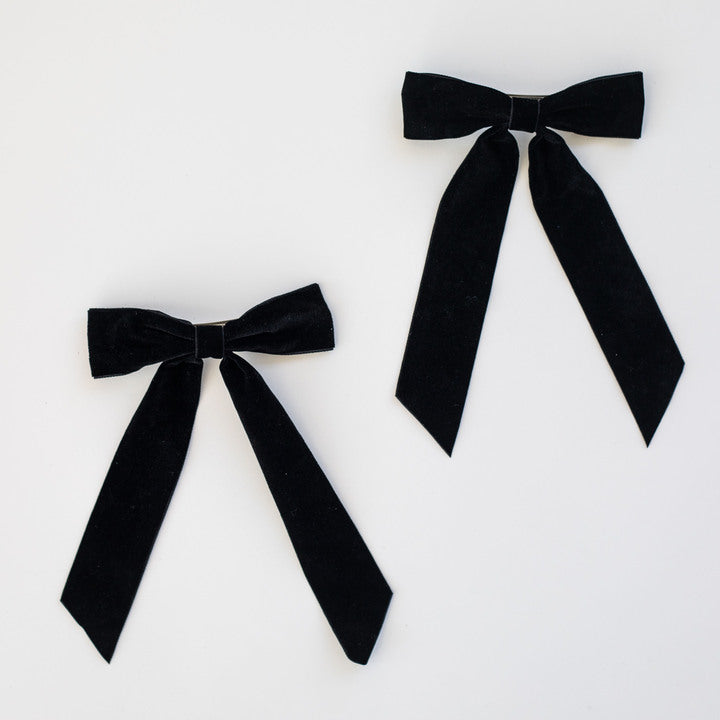 pack of two black bows on a white background