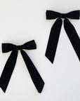 pack of two black bows on a white background