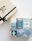 Gift box with 'Box Fox' branding on a white background