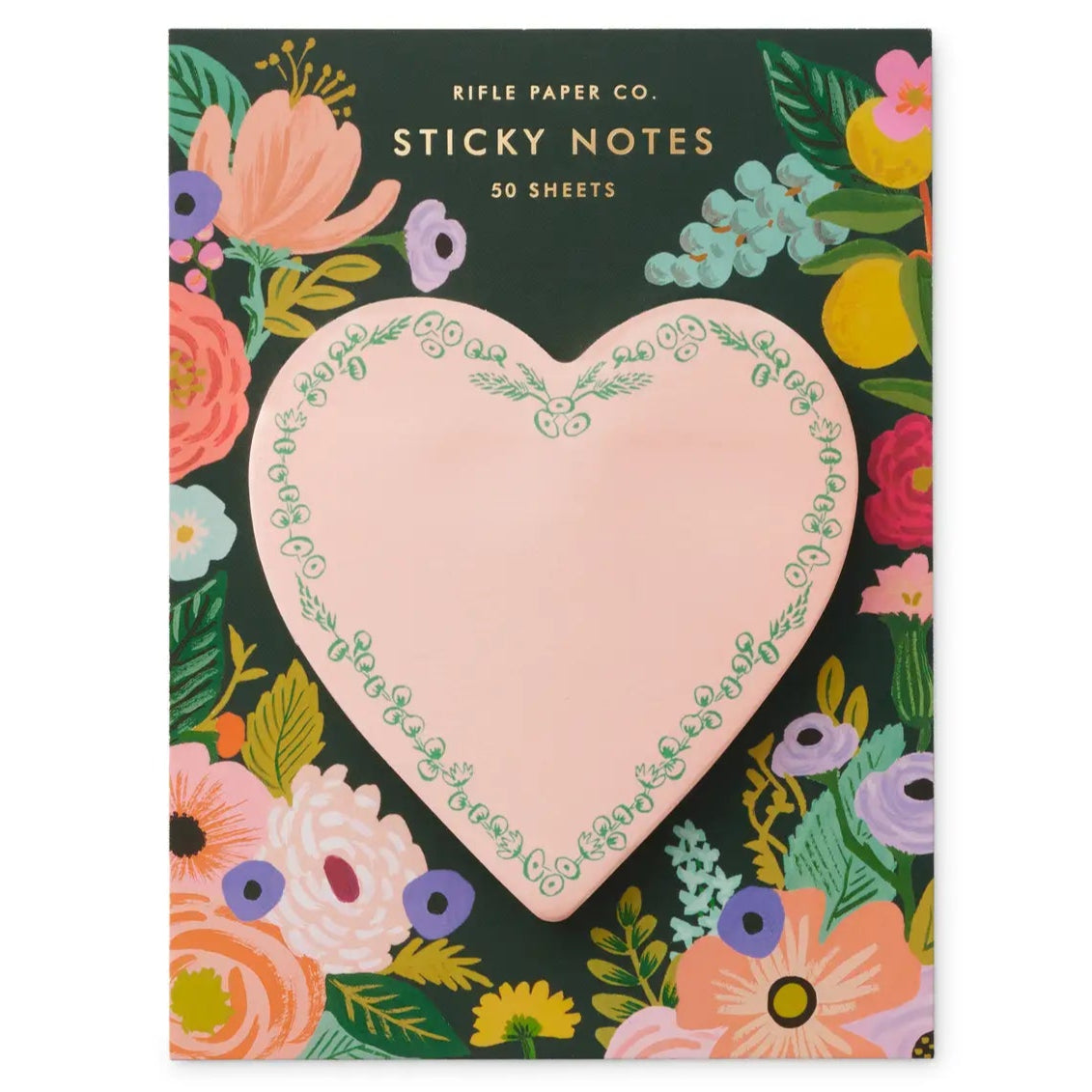 pink heart shaped sticky notes