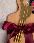 Gold Cheese Knife Set (Set of 3)